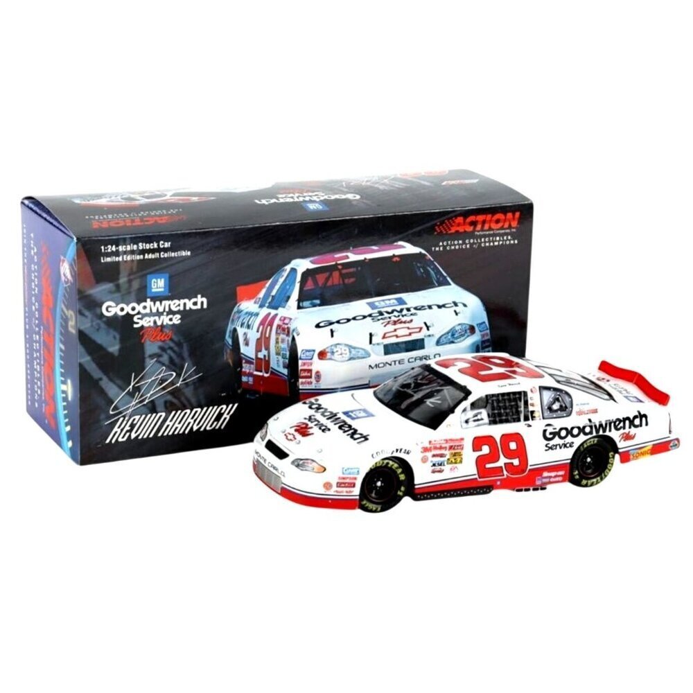 Kevin Harvick #29‎ GM Goodwrench 2001 Monte Carlo 1:24 Scale Stock Car Nascar